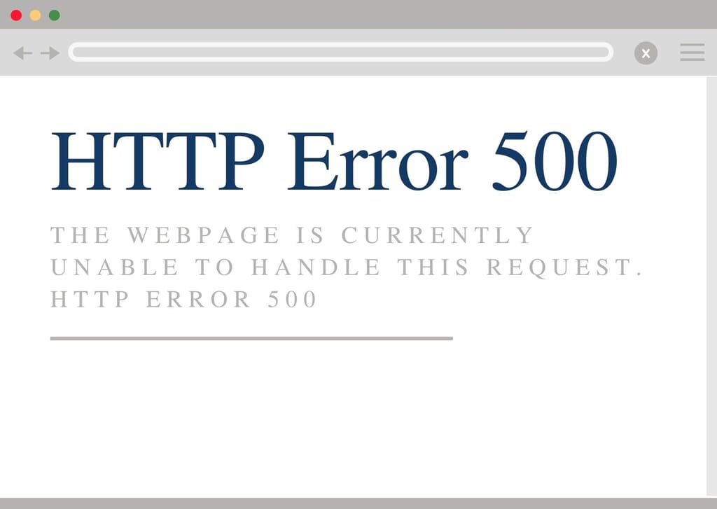 HTTP Error 500