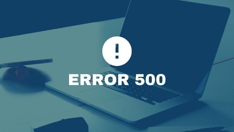 is currently unable to handle this request. HTTP error 500