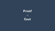 Printf Vs Cout What Is The Difference Techtually