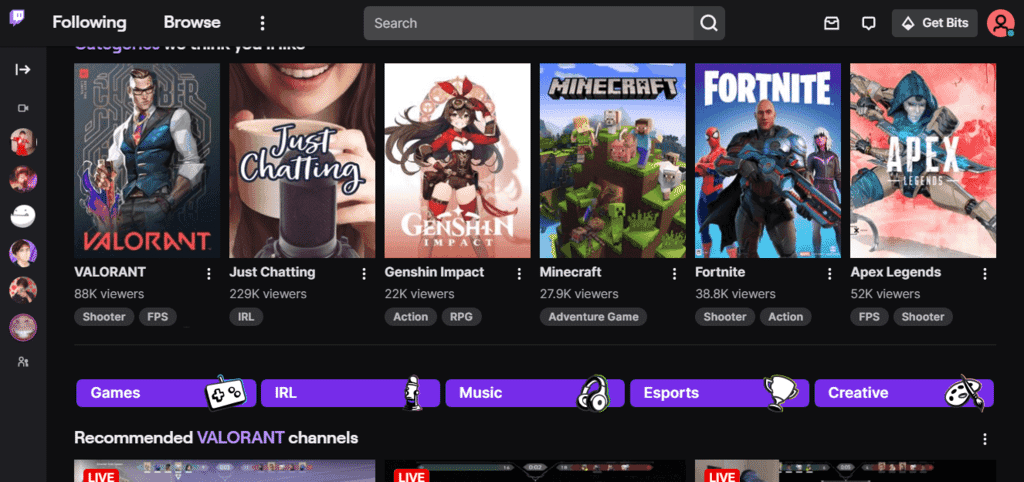 twitch screenshot