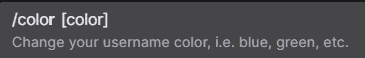 change color prompt